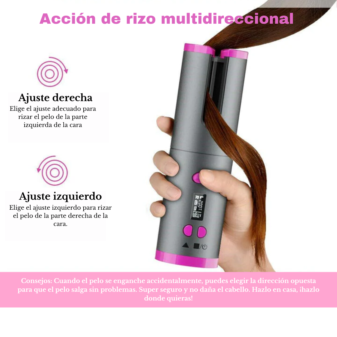 Revolution Curler I Rizador Inalámbrico y Automático