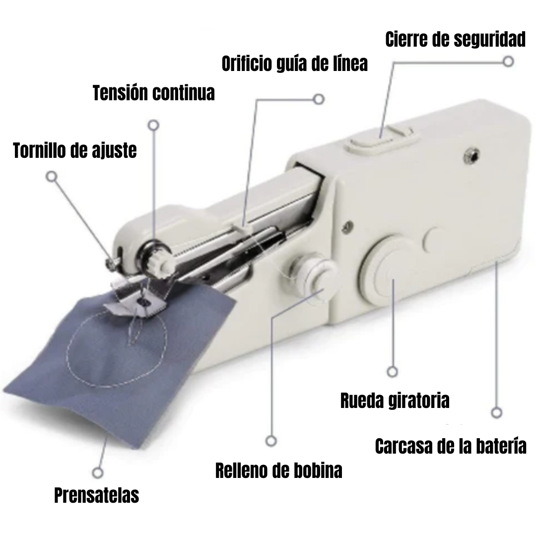 Maquina de Coser StitchEase© I Portable